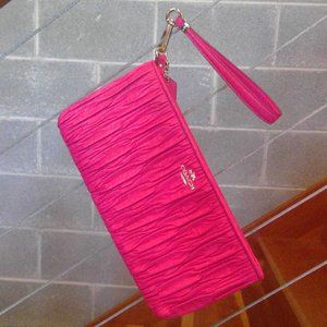 Coach Zipper Clutch/ Wristlet